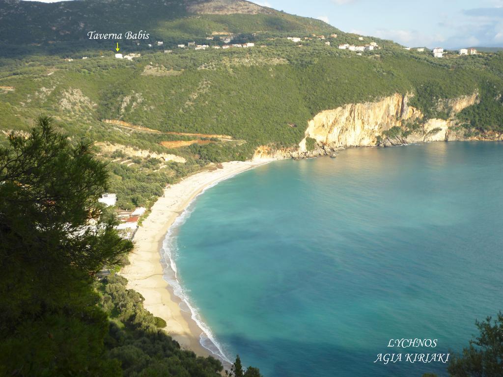 Lichnos Babis Taverna & Rooms ปาร์กา ภายนอก รูปภาพ